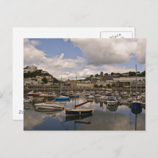 Torquay Harbour Briefkaart (Voorkant / Achterkant)