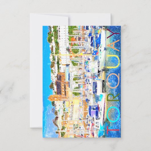 Torquay Kaart (Voorkant)