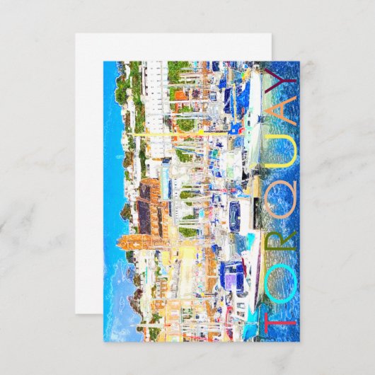 Torquay Kaart (Voorkant / Achterkant)