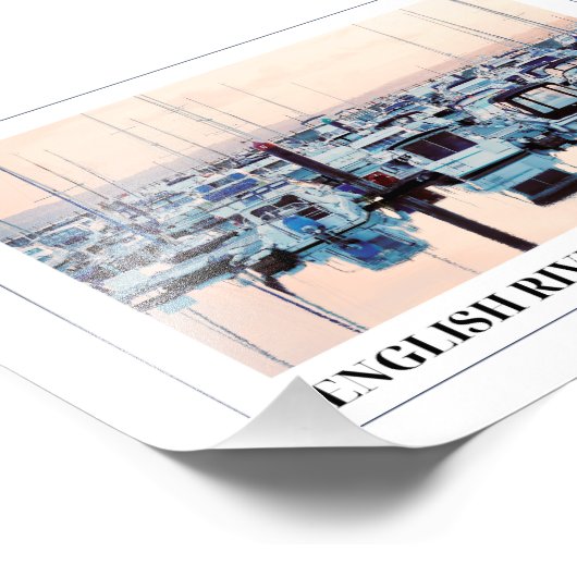 Torquay Marina, Engelse Riviera, Devon Foto Afdruk (Hoek)