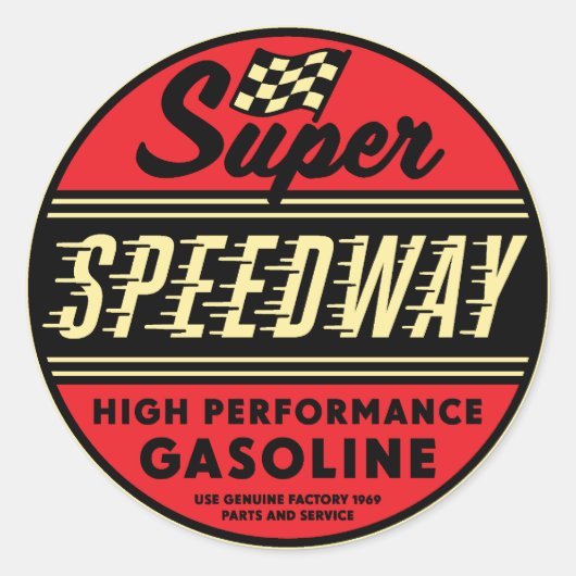 Torque Brothers 00201 Ronde Sticker (Voorkant)