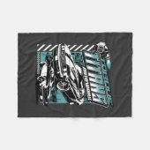 TORQUE TITANS AUTOWORKS - USA LEGEND AUTO'S FLEECE DEKEN (Voorkant (Horizontaal))