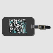 TORQUE TITANS AUTOWORKS - USA LEGEND CARS BAGAGELABEL (Voorkant (horizontaal))