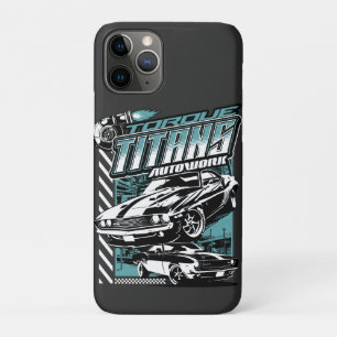 TORQUE TITANS AUTOWORKS - USA LEGEND CARS Case-Mate iPhone CASE