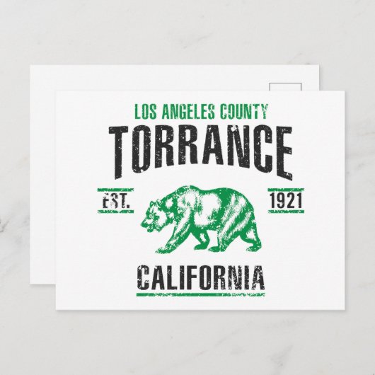 Torrance Briefkaart (Voorkant / Achterkant)