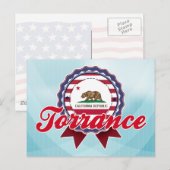 Torrance, CA Briefkaart (Voorkant / Achterkant)