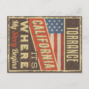 Torrance California Briefkaart