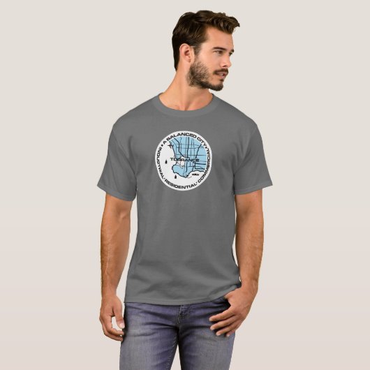 Torrance California T-Shirt (Voorkant volledig)