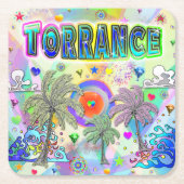 Torrance Deep Dream Onderzetter (Voorkant)