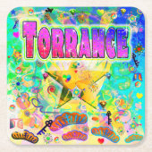 Torrance Epoch Hour Achterbaan Kartonnen Onderzetters (Voorkant)
