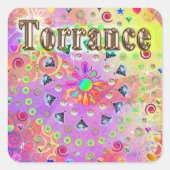 Torrance Lucky Golden Sticker (Voorkant)