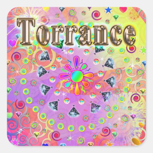 Torrance Lucky Golden Sticker (Voorkant)