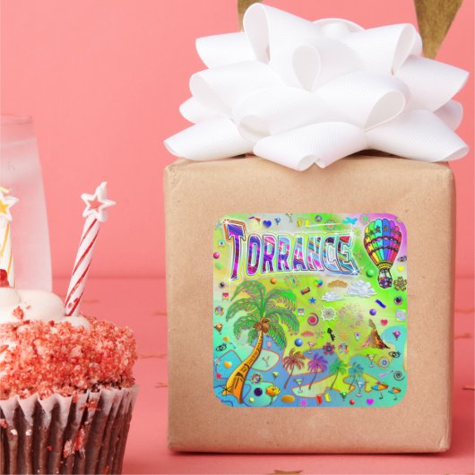 Torrance Tijdloze Melodie Sticker (Feest)