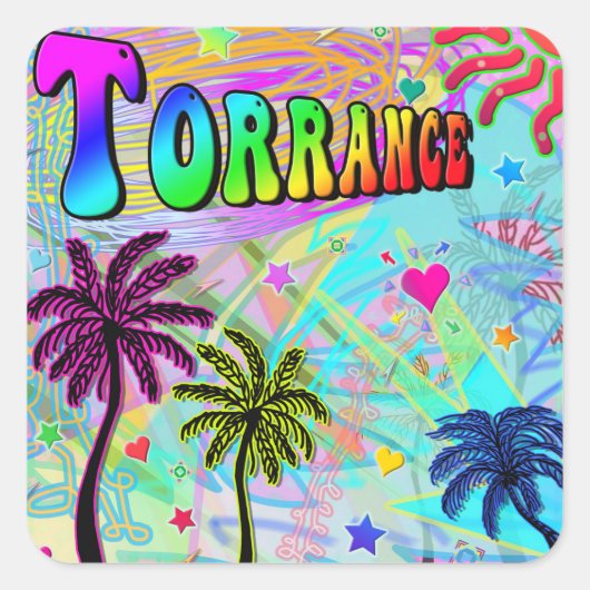 Torrance Vivid Romance Sticker (Voorkant)