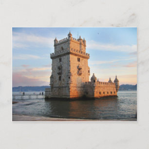 Torre de Belém - Belem Tower portugal Briefkaart