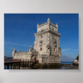 Torre de Belem in Lisbon Poster (Voorkant)