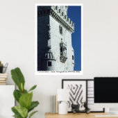 Torre de Belem Poster (Thuiskantoor)