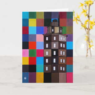 Torre de Hércules Abstract Schilderij door Alfred Kaart
