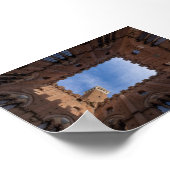 Torre del Mangia Siena Poster (Hoek)