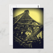 Torre Eiffel Briefkaart (Voorkant / Achterkant)