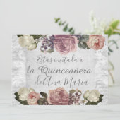 Torre Eiffel elegante lamentable de la Quinceanera Kaart (Staand voorkant)