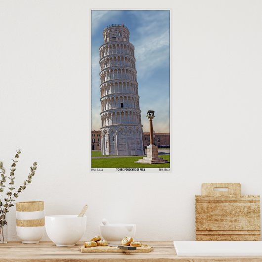 Torre Pendente di Pisa Poster (Keuken)