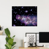 Torrential Firestorm van Star Birth Poster (Thuiskantoor)