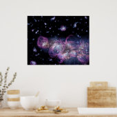 Torrential Firestorm van Star Birth Poster (Keuken)