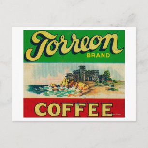 Torreon Coffee Label Briefkaart