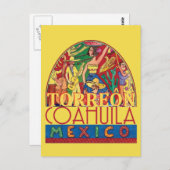 TORREON Mexico Briefkaart (Voorkant / Achterkant)
