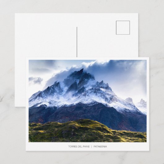 Torres del Paine, Chileens Briefkaart (Voorkant / Achterkant)