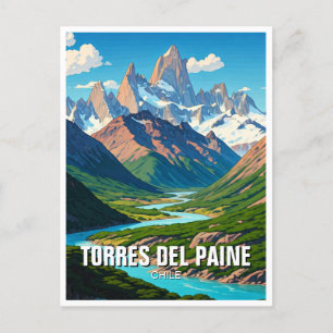 Torres Del Paine Chili Briefkaart