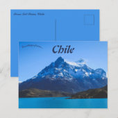 Torres Del Paine Chili Briefkaart (Voorkant / Achterkant)