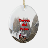 Torres del Paine: Chili Keramisch Ornament (Rechts)