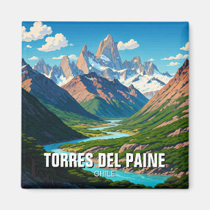 Torres Del Paine Chili Magneet