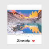 Torres del Paine, Chili Sticker (Vel)