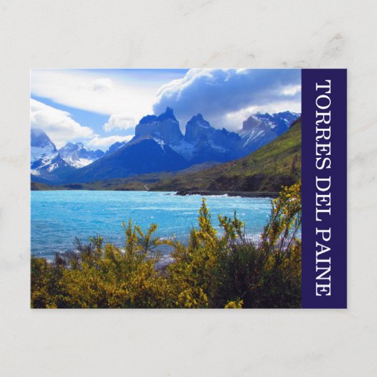 torres del paine cuernos briefkaart (Voorkant)