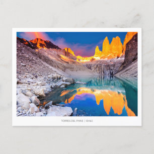 Torres del Paine Feestdagenkaart