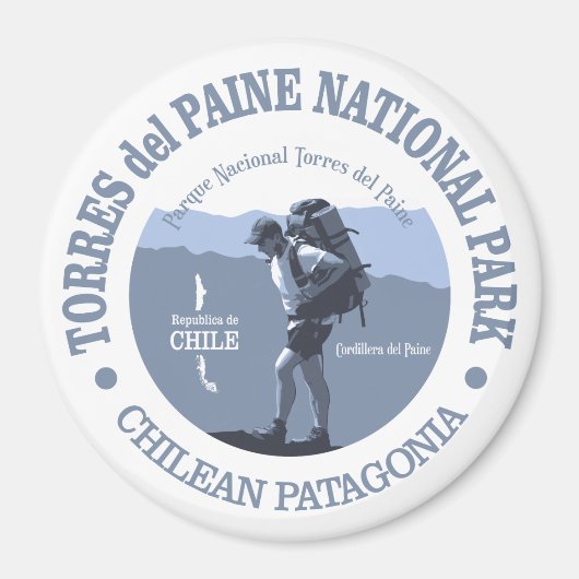 Torres del Paine NP Magneet (Voorkant)