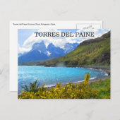 torres del paine park briefkaart (Voorkant / Achterkant)