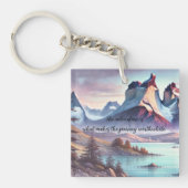 Torres del Paine Park, Chili & prijsopgave Sleutelhanger (Voorkant)