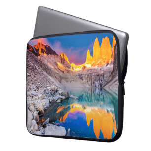 Torres del Paine, Patagonië Laptop Sleeve