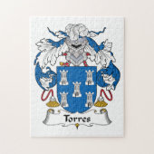 Torres Family Crest Legpuzzel (Verticaal)