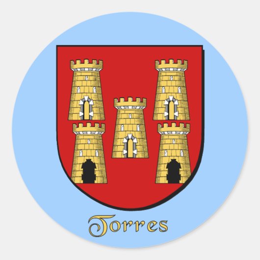 Torres Family Shield Stickers (Voorkant)