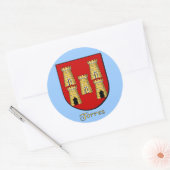 Torres Family Shield Stickers (Envelop)
