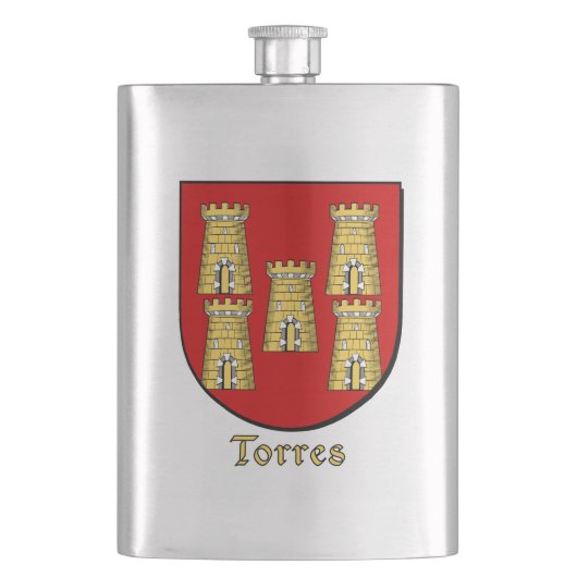 Torres Heraldic Shield Flacon (Voorkant)