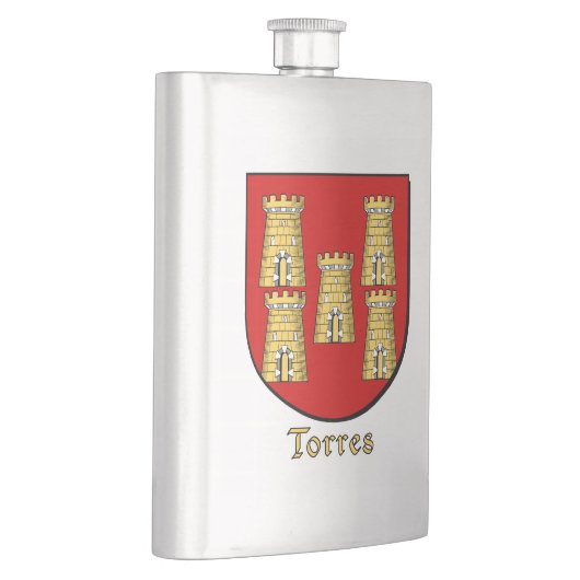 Torres Heraldic Shield Flacon (Rechts)