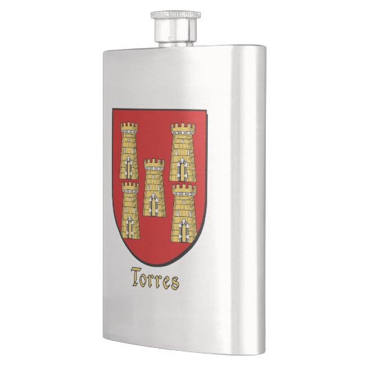Torres Heraldic Shield Flacon (Links)