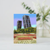 Torres Kio de Madrid Briefkaart (Staand voorkant)
