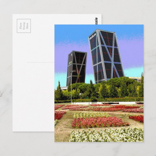 Torres Kio de Madrid Briefkaart (Voorkant / Achterkant)